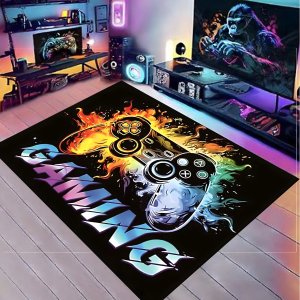 Mata ochronna pod krzesło wzór gamingowy 60 x 90 cm RC-K-1542 5