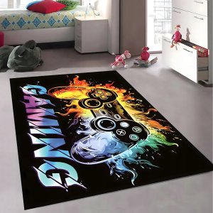 Mata ochronna pod krzesło wzór gamingowy 60 x 90 cm RC-K-1542 8