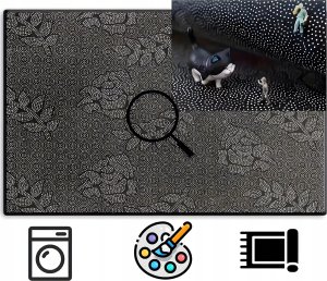 Mata ochronna pod krzesło wzór gamingowy 40 x 60 cm RC-K-1540 3