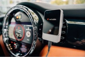 Verbatim Charge 'n' Drive Smartfon Czarny USB Bezprzewodowe ładowanie Szybkie ładowanie Automatyczna 5