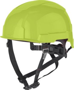 MILWAUKEE SAFETY HELMET, YELLOW, HIGH VISIBILITY, UNVENTILATED BOLT 200 - 1 PC. 1