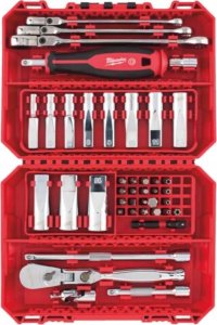 MILWAUKEE 1/4" SOCKET SET WITH RATCHET 42 pcs. 2