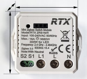 RTX Moduł MINI Przekaźnik Sterownik 16A TUYA ZigBee 11