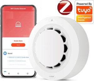 Czujnik Detektor Sensor Fotoelektryczny Dymu ZigBee TUYA Smart 1