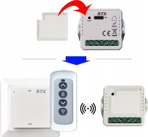 RTX Moduł BEZNAPIĘCIOWY NC NO MINI Przekaźnik Sterownik TUYA ZigBee + RF 8