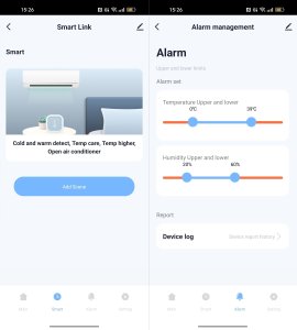 Czujnik Sensor Temperatury i Wilgotności WiFi Tuya RTX Eco 2