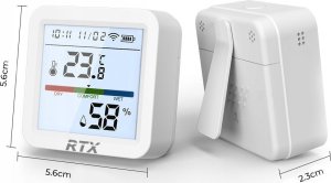 Czujnik Sensor Temperatury i Wilgotności WiFi Tuya RTX Eco 5