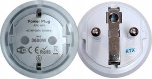 Gniazdko Wtyczka RTX Pomiar Licznik Energii do 260V WiFi TUYA 8