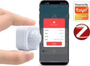 Ekstremalnie mały czujnik sensor ruchu PIR ZigBee TUYA Smart RTX Eco 1