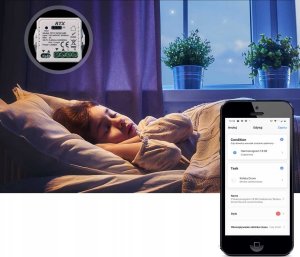 Sterownik Rolet RTX TUYA WiFi + RF MINI DOPUSZKOWY 8