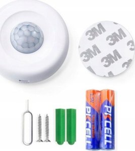 Czujnik detektor ruchu i światła PIR LUX WiFi TUYA 7