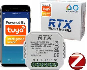 TUYA ZigBee Sterownik Przekaźnik Pomiar Energii 1