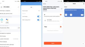 Kompaktowy Czujnik sensor wody zalania ZigBee TUYA 13