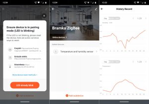 Kompaktowy Czujnik sensor wody zalania ZigBee TUYA 3