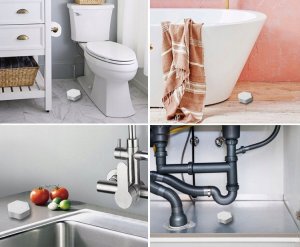 Kompaktowy Czujnik sensor wody zalania ZigBee TUYA 9