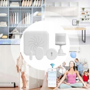 Czujnik Sensor Temperatury i Wilgotności LCD Zigbee Tuya 2