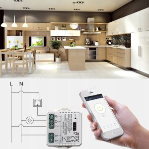 MINI Przekaźnik RTX Sterownik Moduł 1kanał TUYA ZigBee + RF 11