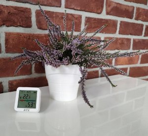 Czujnik Sensor Temperatury i Wilgotności LCD WiFi Tuya 7