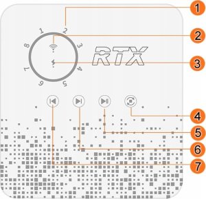 Sterownik system podlewania nawadniania ogrodu RTX TUYA WiFi 8 STREF TIMER 3