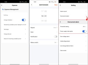 RTX Licznik Miernik Energii Prądu Watomierz Pomiar do 63A TUYA WiFi DIN 3