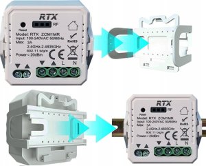 15x Sterownik Moduł Rolet RTX TUYA ZIGBEE+ Pilot RFR3M GRATIS 14