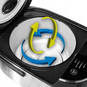 Gastroback Design Multicook Pro, 5 L, 790 W, Black, Stainless steel, 12 h, Buttons, 0.95 m 2