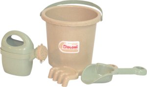 Doloni Wiaderko Wiadro Łopatka Grabie Konewka Zestaw Ogrodowy Do Piasku Wody 013555/02eco 3