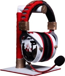 Lexip Mentor Zestaw słuchawkowy Przewodowy i Bezprzewodowy Opaska na głowę Gaming Bluetooth Czarny, Złoto, Czerwony, Biały 2