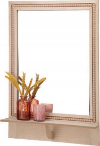 Lustro ścienne z półką, 40 x 60 cm 2