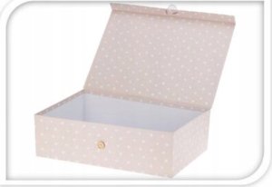 Zestaw kartonowych pudełek do przechowywania w różnych rozmiarach, 4 szt. 2