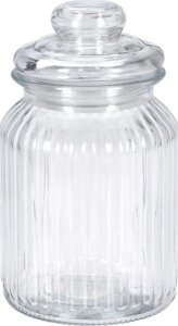 Prążkowany słoik ze szczelną pokrywką, 750 ml 1