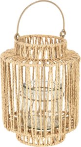 Pleciony lampion z uchwytem, 19 x 25 cm 1