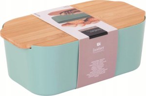 Chlebak z bambusową pokrywką, 33 x 18,5 x 12 cm 4