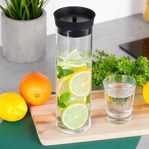 PITCHER BOROSILICATE GLASS 1L 9