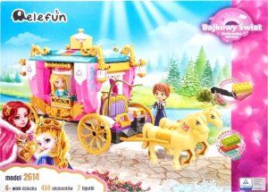 Klocki Elefun Bajkowy świat 2614 Królewska karoca 3