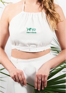 Yeye Strój na saunę dla saunamistrzyni w 100% bawełna BL 4