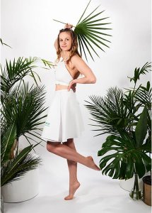 Yeye Strój na saunę dla saunamistrzyni w 100% bawełna BM 5