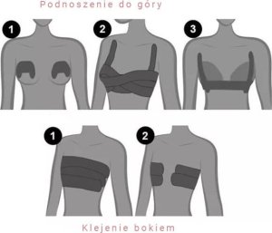 Yeye Taśma do biustu przeźroczysta YEYE - BOOB TAPE - taśma do biustu 10cmx5m Clear 11