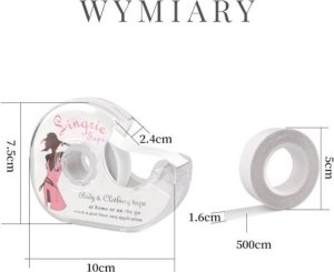 Taśma dwustronna, przeźroczysta do ciała i ubrań YEYE 7