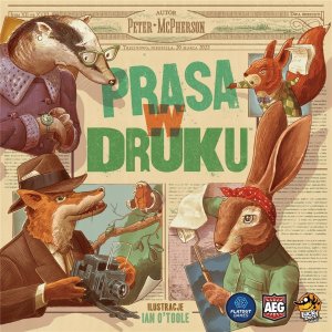 Lucky Duck Games Gra planszowa Prasa w druku 2