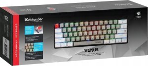 ML KLAWIATURA DEFENDER VENUS GK-415 RF+BT MECHANIC OUTEMU RED 2