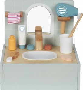 ML TOOKY TOY Toilet Bathroom Toaleta Drewniana Łazienka z Akcesoriami 1