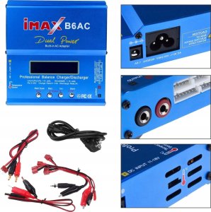 ML Ładowarka balansująca iMAX B6 80W E6168 9