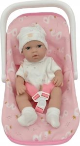 ML WOOPIE ROYAL Zestaw Lalka Bobas 30,5 cm + Nosidełko Różowe 1