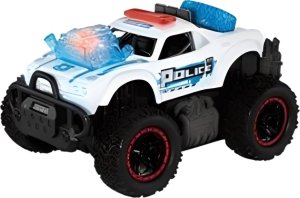 SAMOCHÓD POLICYJNY ZDALNIE STEROWANY EFEKTY ŚWIETLNE DYMNE PILOT POJAZD 3