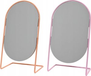 Lusterko kosmetyczne 15,2x26cm Minimalistyczne z metalowym rantem 2