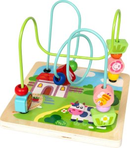 ML Smily Play Drewniana kostka aktywizująca 4