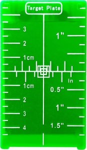 PŁYTKA TARCZA CELOWNICZA LASEROWA DO LASERÓW DO POZIOMIC LASEROWYCH 1