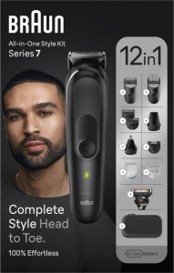Braun All-In-One Styling Set 7 MGK7460, Hair Clipper (black) 1