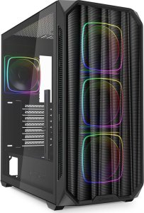 Obudowa Sharkoon AK5M RGB czarna 1
